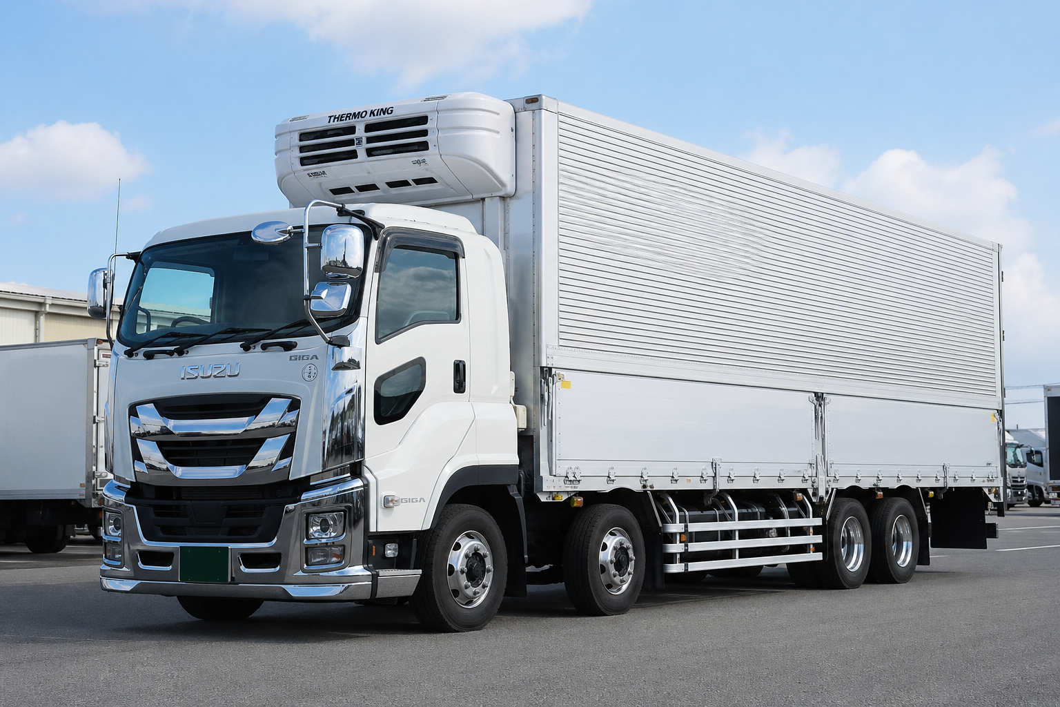 大型冷蔵ウイング（ISUZU GIGA）